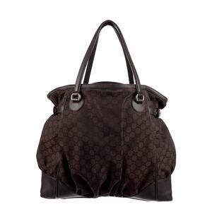 GUCCI GG Nylon Full Moon Tote